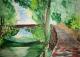 Liebethaler Grund - Bernd Seidewitz - Aquarell auf Papier - Landschaft - Realismus Liebethaler Grund - Bernd Seidewitz - Aquarell auf Papier - Landschaft - Realismus