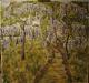 Blauregen - Gerda Heitmann - Acryl auf - Landschaft - Impressionismus Blauregen - Gerda Heitmann - Acryl auf - Landschaft - Impressionismus