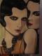 Augen-Blicke - Gerda Heitmann - Acryl auf Leinwand - Portrait - Augen-Blicke - Gerda Heitmann - Acryl auf Leinwand - Portrait -