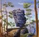 Hickelkopf - Bernd Seidewitz - Ãl auf Pappe - Landschaft - Klassisch Hickelkopf - Bernd Seidewitz - Ãl auf Pappe - Landschaft - Klassisch