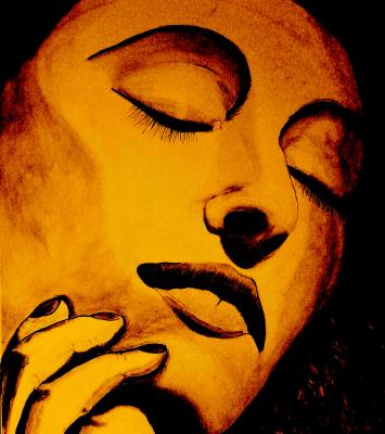 Grossaufnahme (bearb.orange) - Ursula Langa - Array auf - Array - Grossaufnahme (bearb.orange) - Ursula Langa - Array auf - Array -