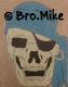 Skull 6 - Bro. Mike - Mischtechnik auf Leinwand - Fantastisch - PopArt Skull 6 - Bro. Mike - Mischtechnik auf Leinwand - Fantastisch - PopArt