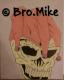 Skull 3 - Bro. Mike - Mischtechnik auf Leinwand - Fantastisch - PopArt Skull 3 - Bro. Mike - Mischtechnik auf Leinwand - Fantastisch - PopArt