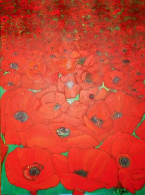 Unkraut im Mohnfeld - Klaus Scholl - Array auf Array - Array - Unkraut im Mohnfeld - Klaus Scholl - Array auf Array - Array -