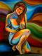 Verliebt - Alexander Becker - Acryl-Mischtechnik auf Leinwand - Abstrakt-weiblich-Liebe-Sehnsucht-Zuneigung - Abstrakt-Figuration-PopArt Verliebt - Alexander Becker - Acryl-Mischtechnik auf Leinwand - Abstrakt-weiblich-Liebe-Sehnsucht-Zuneigung - Abstrakt-Figuration-PopArt