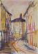 Blick zum Hasselbachplatz - Wolfgang Wähnelt - Pastell auf Karton - Stadtansichten - Blick zum Hasselbachplatz - Wolfgang Wähnelt - Pastell auf Karton - Stadtansichten -
