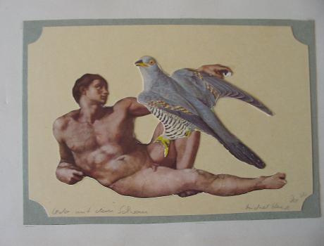 Leda mit dem Schwan - Collage - Michael Haack - auf - Array - Leda mit dem Schwan - Collage - Michael Haack - auf - Array -