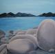 Lake Tahoe - Karin Fricke - Acryl auf Leinwand - See - Lake Tahoe - Karin Fricke - Acryl auf Leinwand - See -