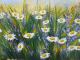 Sommerwiese - Edith Merkelbach-Gilgen - Ãl auf Leinwand - Blumen-Garten - Realismus Sommerwiese - Edith Merkelbach-Gilgen - Ãl auf Leinwand - Blumen-Garten - Realismus
