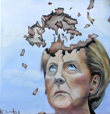 Angela Merkels Exploding Head - Katja Humbs - Array auf Array - Array - Angela Merkels Exploding Head - Katja Humbs - Array auf Array - Array -
