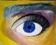 Auge Kein Alleinsein - Jennifer Ntouranidis - Acryl auf - Gesichter - Auge Kein Alleinsein - Jennifer Ntouranidis - Acryl auf - Gesichter -