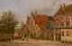Holländische Stadtszene - Hans-Peter Emons - Ãl auf Hartfaser - Himmel-Wolken-Sonstiges-Sommer-Sonne - Gegenständlich-Naturalismus Holländische Stadtszene - Hans-Peter Emons - Ãl auf Hartfaser - Himmel-Wolken-Sonstiges-Sommer-Sonne - Gegenständlich-Naturalismus