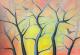 Neues Kunstwerk - Ada Turqusova - Ãl auf Leinwand - Vögel-Garten-Wald - Figuration Neues Kunstwerk - Ada Turqusova - Ãl auf Leinwand - Vögel-Garten-Wald - Figuration