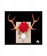 BlackForestBollenhutHirsch - Michael Harter - Thomas Knab - Fotocollage auf - Mystik-Wildtiere - BlackForestBollenhutHirsch - Michael Harter - Thomas Knab - Fotocollage auf - Mystik-Wildtiere -