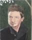 Jeremy renner - Bianka Hunz - Acryl auf Leinwand - Menschen - Figuration Jeremy renner - Bianka Hunz - Acryl auf Leinwand - Menschen - Figuration