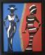 Elegance - Bianka Hunz - Acryl auf Leinwand - Menschen - Figuration Elegance - Bianka Hunz - Acryl auf Leinwand - Menschen - Figuration