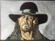 Undertaker - Bianka Hunz - Acryl auf Leinwand - Gesichter - Figuration Undertaker - Bianka Hunz - Acryl auf Leinwand - Gesichter - Figuration