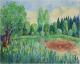 Seewanger Weiher im Mai - Josef Heinzler - Thomas Knab - Ãl auf Leinwand - Bäume-See-Wald-Frühling - Impressionismus Seewanger Weiher im Mai - Josef Heinzler - Thomas Knab - Ãl auf Leinwand - Bäume-See-Wald-Frühling - Impressionismus