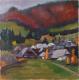 Bernau Hof im Herbst - Josef Heinzler - Thomas Knab - Ãl auf Leinwand - Reisen-Bäume-Wald-Herbst - Impressionismus Bernau Hof im Herbst - Josef Heinzler - Thomas Knab - Ãl auf Leinwand - Reisen-Bäume-Wald-Herbst - Impressionismus