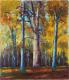 Herbstlicher Eichenwald - Josef Heinzler - Thomas Knab - Ãl auf Leinwand - Bäume-Wald-Herbst - Impressionismus Herbstlicher Eichenwald - Josef Heinzler - Thomas Knab - Ãl auf Leinwand - Bäume-Wald-Herbst - Impressionismus
