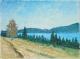 Schluchsee im Herbst - Josef Heinzler - Thomas Knab - Ãl auf Leinwand - Bäume-Himmel-See-Wald-Wiese-Herbst - Impressionismus Schluchsee im Herbst - Josef Heinzler - Thomas Knab - Ãl auf Leinwand - Bäume-Himmel-See-Wald-Wiese-Herbst - Impressionismus