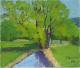 Seebach Feldsee im Frühling - Josef Heinzler - Thomas Knab - Ãl auf Leinwand - Reisen-Bäume-Bach-See-Wald-Frühling - Impressionismus Seebach Feldsee im Frühling - Josef Heinzler - Thomas Knab - Ãl auf Leinwand - Reisen-Bäume-Bach-See-Wald-Frühling - Impressionismus