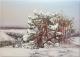 Feldgehölz vor Horheim - Josef Heinzler - Thomas Knab - Ãl auf Holz - Reisen-Bäume-Himmel-Schnee-Wald-Wiese-Winter - Impressionismus Feldgehölz vor Horheim - Josef Heinzler - Thomas Knab - Ãl auf Holz - Reisen-Bäume-Himmel-Schnee-Wald-Wiese-Winter - Impressionismus