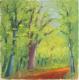 Grüner Frühsommerwald - Josef Heinzler - Thomas Knab - Ãl auf Leinwand - Bäume-Wald-Sommer - Impressionismus Grüner Frühsommerwald - Josef Heinzler - Thomas Knab - Ãl auf Leinwand - Bäume-Wald-Sommer - Impressionismus