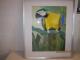 Paradiesvogel - Annette Schonlau - Kreide auf Papier - - Paradiesvogel - Annette Schonlau - Kreide auf Papier - -