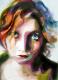 Durchblick - Thomas Müller - Aquarell auf Papier - Frauen-Gesichter - Durchblick - Thomas Müller - Aquarell auf Papier - Frauen-Gesichter -
