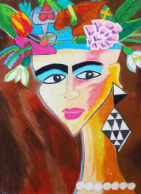 in Anlehnung an ein Bild von Elvira Bach 2 - Viviane Wenz - Array auf - Array - Array in Anlehnung an ein Bild von Elvira Bach 2 - Viviane Wenz - Array auf - Array - Array