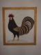 Der Hahn - Regina Steinbach - Ãl auf Leinwand - - Impressionismus Der Hahn - Regina Steinbach - Ãl auf Leinwand - - Impressionismus