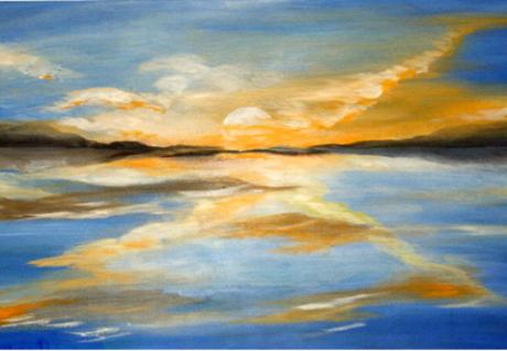 Abendstimung - Witburg Dähling -  auf Array - Array - 