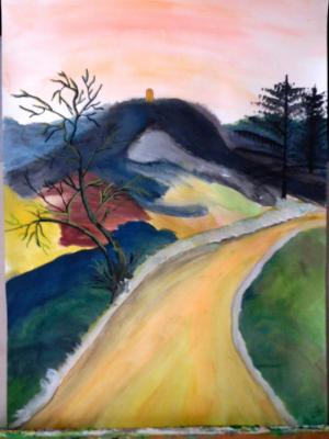 Buchholzer Blick nach Bärenstein - Monika Rüth - Array auf Array - Array - Buchholzer Blick nach Bärenstein - Monika Rüth - Array auf Array - Array -