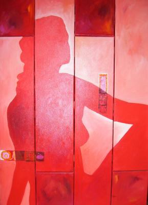 Schatten rot - Rike Hecker - Array auf Array - Array - Schatten rot - Rike Hecker - Array auf Array - Array -