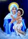 Muttergottes--- - Maria Abt - Ãl auf Leinwand - Portrait - Klassisch Muttergottes--- - Maria Abt - Ãl auf Leinwand - Portrait - Klassisch