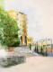 Rathaus Hemer - Inez Eckenbach - Aquarell auf Papier - Landschaft - Gegenständlich Rathaus Hemer - Inez Eckenbach - Aquarell auf Papier - Landschaft - Gegenständlich