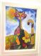 Die Katze 2 - Sonia Lanz - Acryl auf Papier - Katzen - Die Katze 2 - Sonia Lanz - Acryl auf Papier - Katzen -