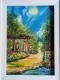 Italien 2 - Sonia Lanz - Acryl auf Papier - Landschaft - Italien 2 - Sonia Lanz - Acryl auf Papier - Landschaft -