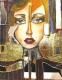 Sabor de café - Sonia Lanz - Acryl auf Leinwand - Frauen-Gesichter - Sabor de café - Sonia Lanz - Acryl auf Leinwand - Frauen-Gesichter -
