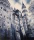Schloss Neuschwanstein, Nordseite - Mathias Pfeil - Ãl auf Leinwand - Architektur - Gegenständlich Schloss Neuschwanstein, Nordseite - Mathias Pfeil - Ãl auf Leinwand - Architektur - Gegenständlich