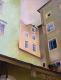 Denksteinhaus, Salzburg - Mathias Pfeil - Ãl auf Leinwand - Architektur - Gegenständlich Denksteinhaus, Salzburg - Mathias Pfeil - Ãl auf Leinwand - Architektur - Gegenständlich