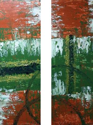 Erde (Diptychon) - Helene + Mario Wohlfahrt - Array auf Array - Array - Array Erde (Diptychon) - Helene + Mario Wohlfahrt - Array auf Array - Array - Array