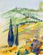 Garda - Inez Eckenbach - Aquarell auf Papier - Landschaft - Klassisch Garda - Inez Eckenbach - Aquarell auf Papier - Landschaft - Klassisch